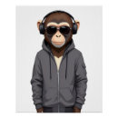 Buscar chimpancé divertido posters 7 º raspa