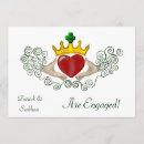 Buscar lealtad invitaciones Claddagh