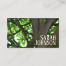 Buscar verde tarjetas de visita Hojas