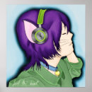 Buscar auricular posters Kawaii