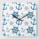 Buscar anclas en fondo azul posters Color