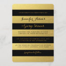 Buscar rayas que casan la invitaciones Moderno