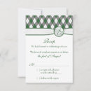 Buscar golf tarjetas rsvp Blanco