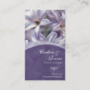 Buscar jacinto tarjetas de visita Flores