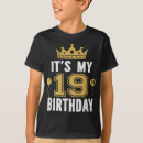 Buscar número 19 camisetas Moderno