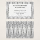 Buscar knit tarjetas de visita Para todos