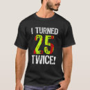 Buscar 25 años camisetas Giratorio