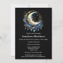 Buscar lunares azules invitaciones Celestial
