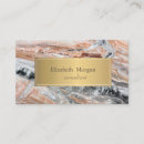 Buscar mármol piedra de tarjetas de visita Belleza