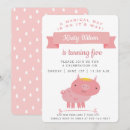 Buscar cerdo rosado invitaciones Lindo