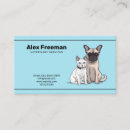 Buscar gato negro tarjetas de visita Veterinario