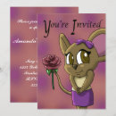Buscar cute raton invitaciones Fiesta