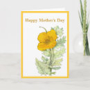 Buscar amapolas amarillas tarjetas Para ella
