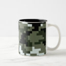 Buscar camuflaje digital tazas Militar