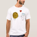 Buscar galletas y leche camisetas Lindo