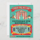 Buscar de carnaval invitaciones De boleto de circo