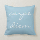 Buscar carpe diem cojines Azul