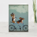 Buscar steampunk tarjetas Perros en bicicleta