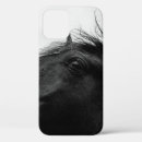 Buscar caballo negro iphone fundas Blanco y negro