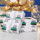 Buscar coche carreras de papel de regalo Retro