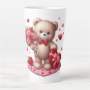 Buscar teddy bear tazas Día de san valentín