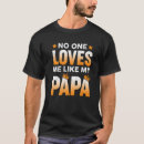 Buscar papá e hijo camisetas Papa