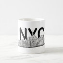 Buscar manhattan tazas Skyline de manhattan