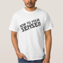 Buscar sensei camisetas Amo
