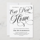 Buscar nuevo hogar invitaciones Elegante