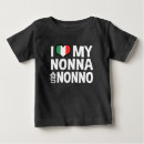 Buscar italian bebe camisetas Abuela italiana