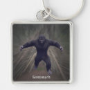 Buscar sasquatch llaveros Pie grande