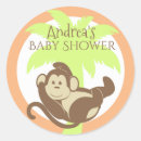 Buscar pequeños monos pegatinas 5 º ducha