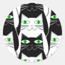 Buscar gatos negros pegatinas Amante del gato