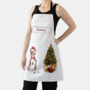 Buscar bull terrier delantales Navidades