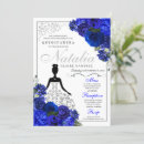 Buscar royal blue quinceanera invitaciones General y unisex