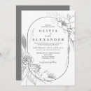 Buscar gris y blanco invitaciones General y unisex