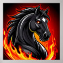 Buscar fuego caballo posters Llamas