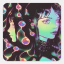 Buscar psicodélicos pegatinas Arco iris