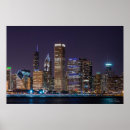 Buscar chicago skyline arte Luces