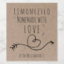 Buscar rústico almacenaje alimentos Limoncello