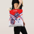 Buscar azul blanco rojo bolsos Para ella