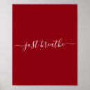 Buscar femenino posters Rojo