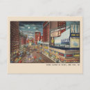 Buscar vida nocturna postales Vintage