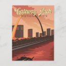 Buscar arco de st louis postales Viaje retro vintage