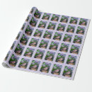 Buscar oriental papel de regalo Azul