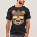 Buscar bandera gay del oso camisetas Lesbiana