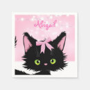 Buscar gatos servilletas Rosa