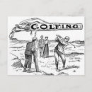 Buscar el golfing postales General y unisex