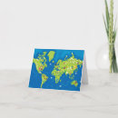 Buscar mundo azul tarjetas Mapa