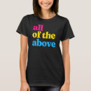 Buscar bandera pansexual del orgullo camisetas 1 ᵉʳ burla